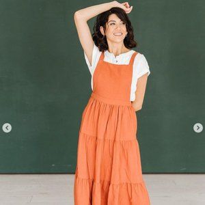 Rust Color Jumper Dress (Journey Five)